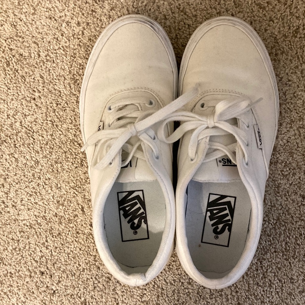 Vans White Sneakers